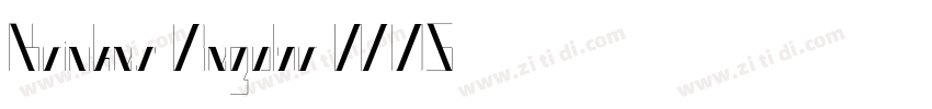 Krinkes Regular W05字体转换 Krinkes Regular W05字体转换